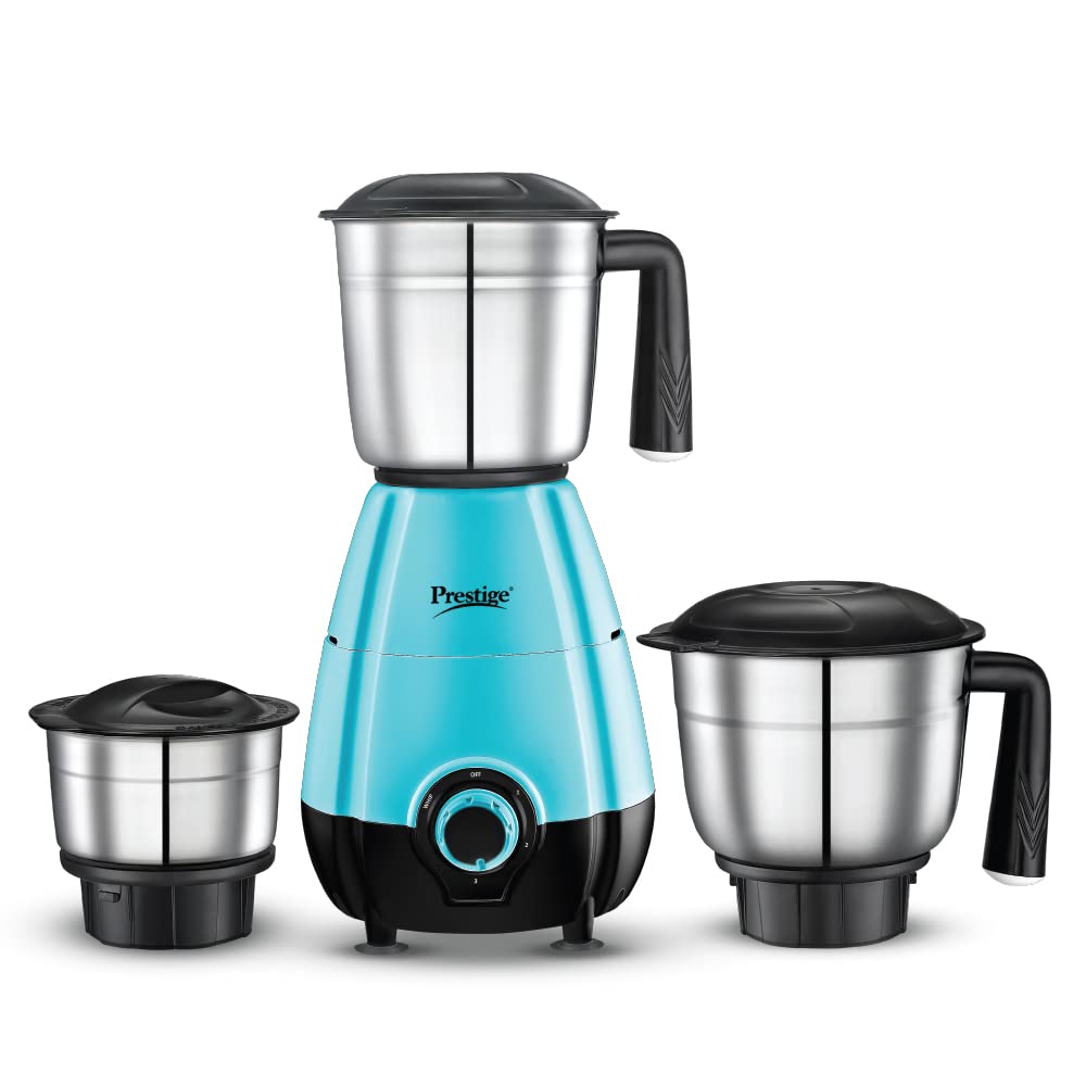 Prestige 500 Watts DIVA Mixer Grinder with 3 stainless Steel Jars